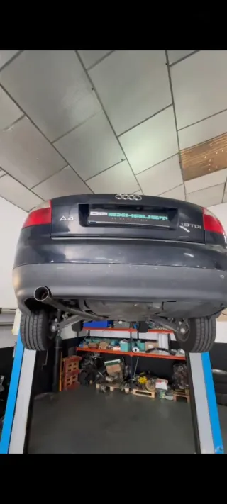 Tramo final escape Audi A4 1.9 TDI