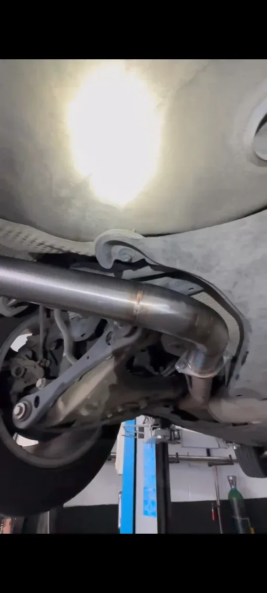 Tramo final escape Audi A4 1.9 TDI