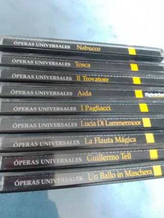 Colección de 9 CD's Óperas Universales Clásicas