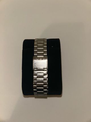 Reloj Casio Digital Camuflaje Correa Plateada