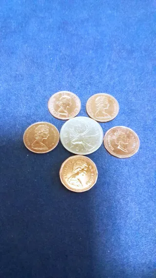 Monete Canada -  1 e 25 Cents