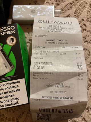 vaporizzatore d’ambiente nuovo 1qos  apex