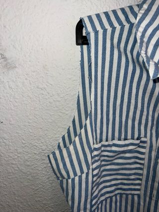 Vestido con estampado a rayas Stradivarius