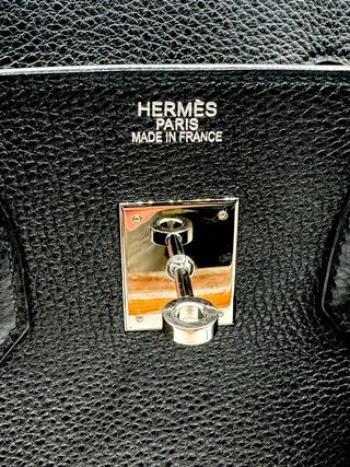 Bolso Hermes Birkin 35 Negro