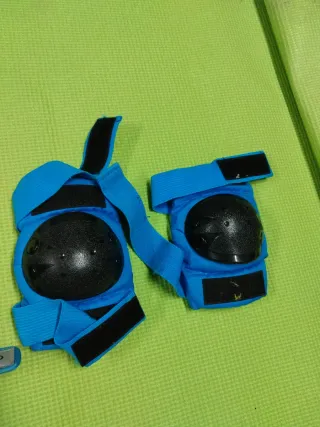 Set 3 protectores rodillas codos muñecas