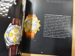 Catálogo Breitling 1884 Año 2006  Español