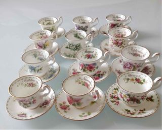 Royal Albert Tazze e Piattini Mesi