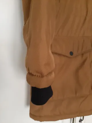 Parka Bershka Hombre Talla XS Marrón