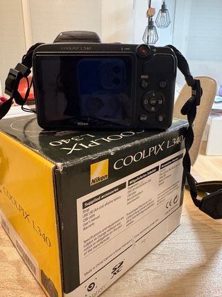 Cámara Nikon Coolpix L340 20.2 MP