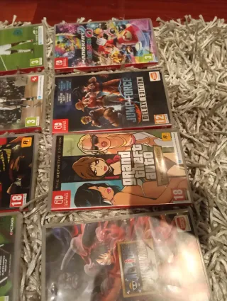 Nintendo Switch + funda+ mandos+ vargador y juegos