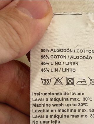 Camisa Scalpers Algodón/Lino Crudo. nueva