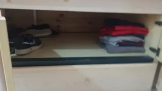 Habitación juvenil completa de madera maciza