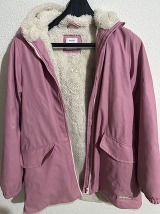 Abrigo rosa Lefties Talla M
