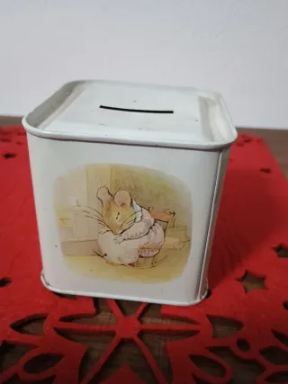 Salvadanaio vintage Mrs Tittlemouse