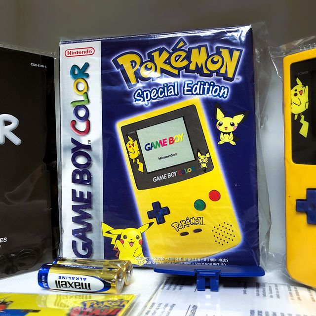 Sistema Nintendo Game Boy Color Pokémon Completa! 100% originale