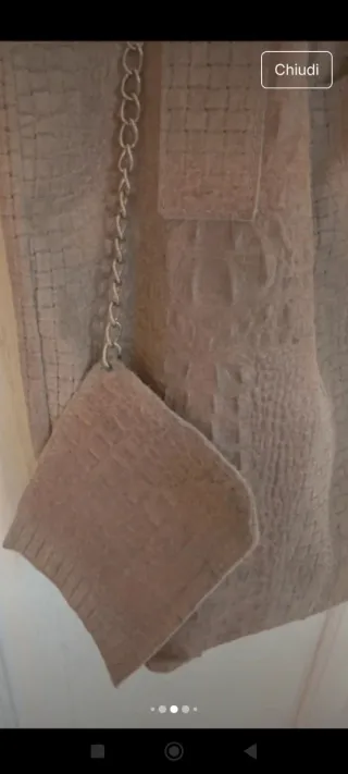 Borsa Vera Pellea Secchiello con Portamonete