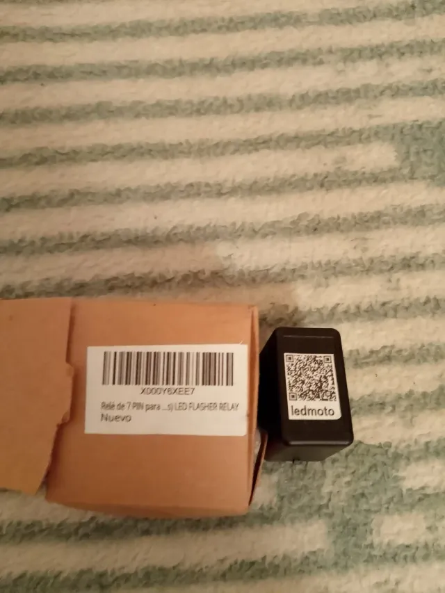 Relé intermitente LED 7 pines Moto