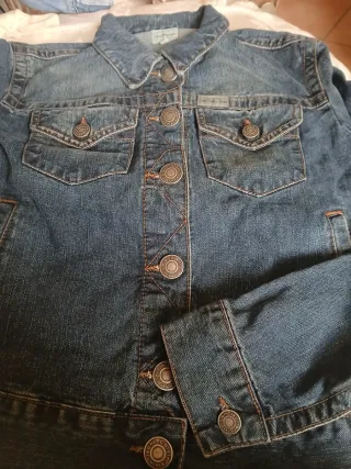 Giubbotto jeans Calvin Klein blu