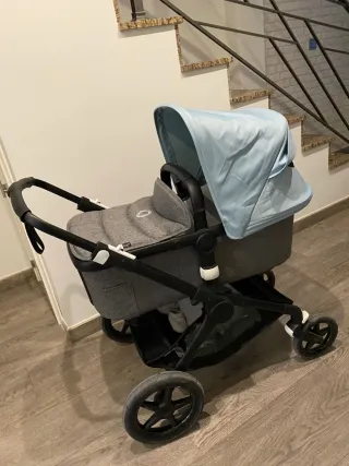 Bugaboo Fox 2 Chasis Negro Capazo Silla