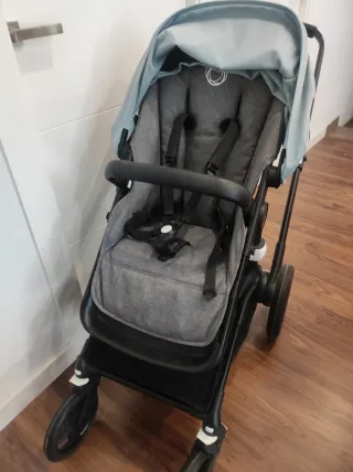 Bugaboo Fox 2 Chasis Negro Capazo Silla