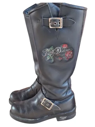Botas Harley Davidson Mujer Vintage 90s