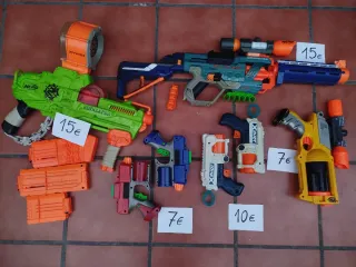 Lote de pistolas Nerf