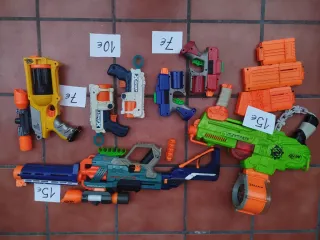 Lote de pistolas Nerf