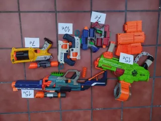 Lote de pistolas Nerf
