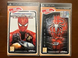 Juegos PSP Spider-Man: El Reino de las Sombras y 3