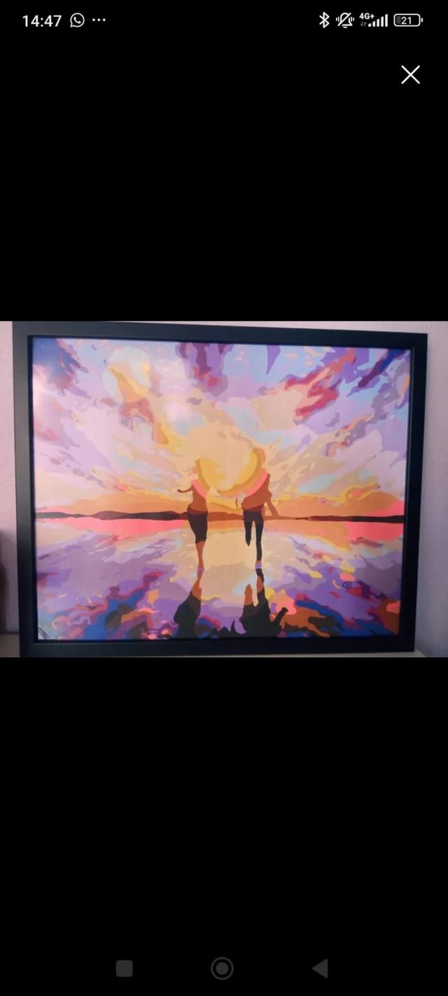 Cuadro Acrílico LMG 40x50cm Enmarcado