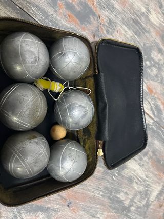 Set de Petanca Metálico vintage