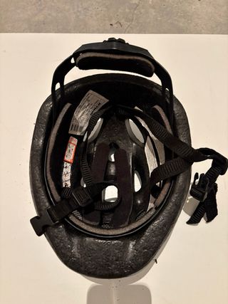 Casco bici infantil azul animales