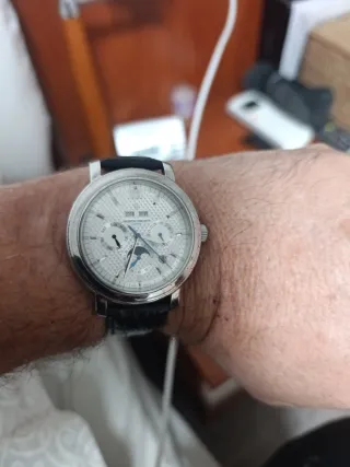 Reloj Vacheron Constantin Negro/Plata