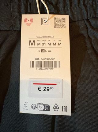 Pantalones Chinos Zara Negros/Grises + Uniqlo