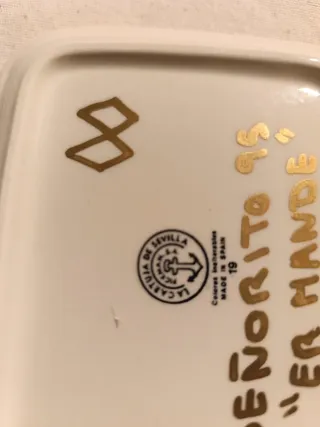 Bandeja La Cartuja de Sevilla