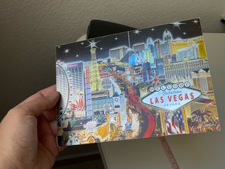 Postal las vegas EEUU carte Las Vegas Nevada