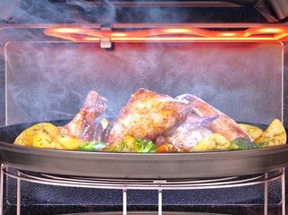 Forno microonde Samsung con friggitrice ad aria