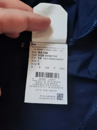 Colmar Polo da golf Open d'Italia donna taglia S