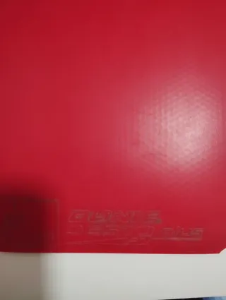 Goma Ping Pong Tenis de Mesa Roja