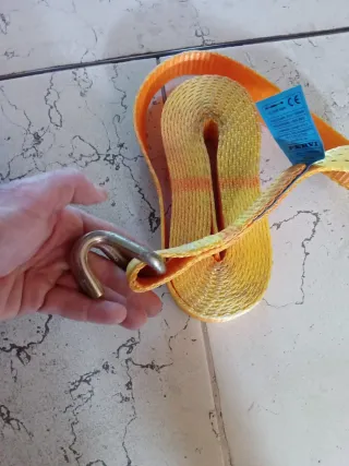 2 Coppie Cinghie Fissaggio Cricchetto