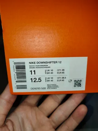 Nike Downshifter 12 Violeta Talla 45 sin estrenar