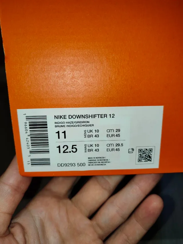 Nike Downshifter 12 Violeta Talla 45 sin estrenar