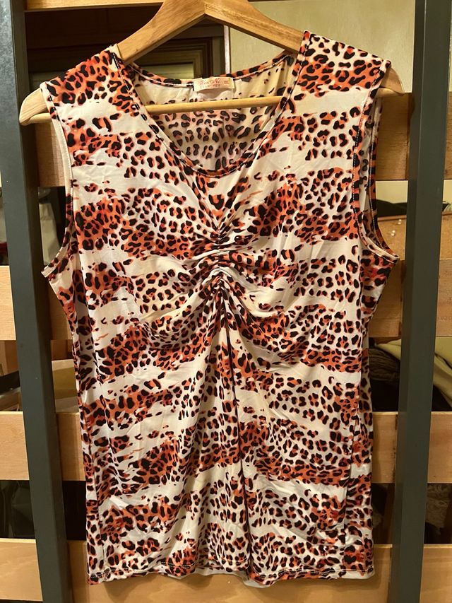 Camiseta Bon N Talla M Animal Print