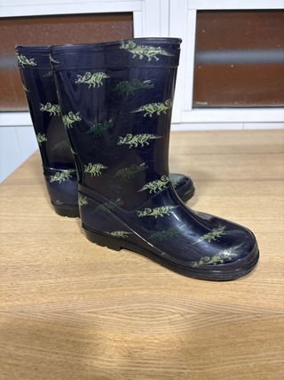 Botas agua niño T. 30/31 dinosaurios