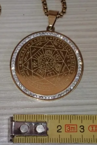 Collana Amuleto 7 Arcangeli Portafortuna