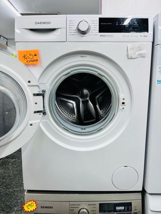 Lavadora Daewoo Blanca 8 kg