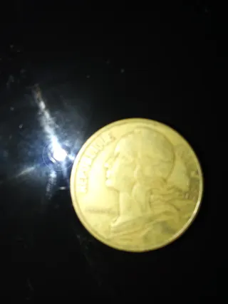 Vecchia moneta francese