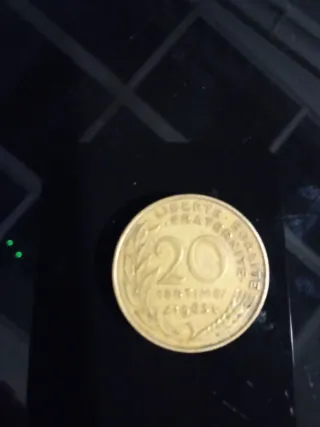 Vecchia moneta francese