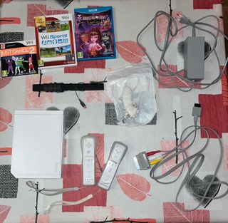 Consola Nintendo Wii Blanca y juegos