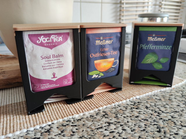 Scatola Organizzatore per Bustine di Tè